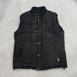 Mens 2XL brown puffer vest